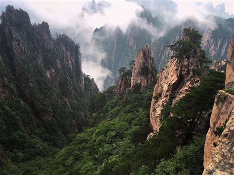 Yellow Mountains In Huangshan China 1600×1200 Wallpaperable