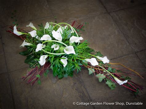 Order flowers in a box delivered to your door from ftd our team is dedicated to make sure your vibrant blooms arrive ready to wow. Calla Lily Cross - The Cottage Garden Flower Shop ...