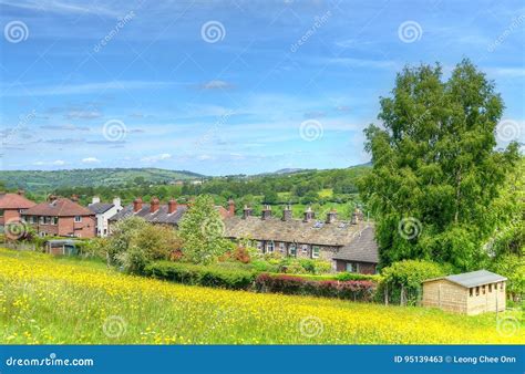 Classic British Landscape At The Peak District Near Manchester Stock Image Image Of Farm