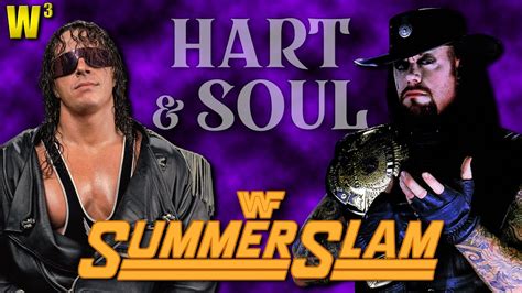 Bret Vs Undertaker For The Title Wwe Summerslam 1997 Review Youtube