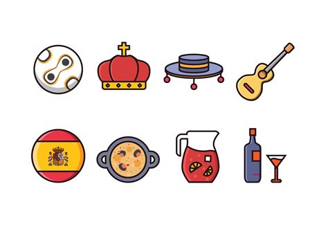 She's truly someone who thinks about me when she travels and get the mugs for me! Free Spain Icon Set 135831 Vector Art at Vecteezy