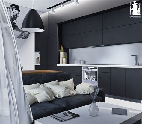 Artistic Apartments With Monochromatic Color Schemes