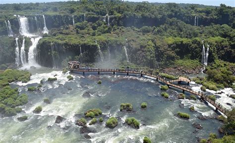 Wordless Wednesday Observation Bridge Iguazu Falls Brazil Andys