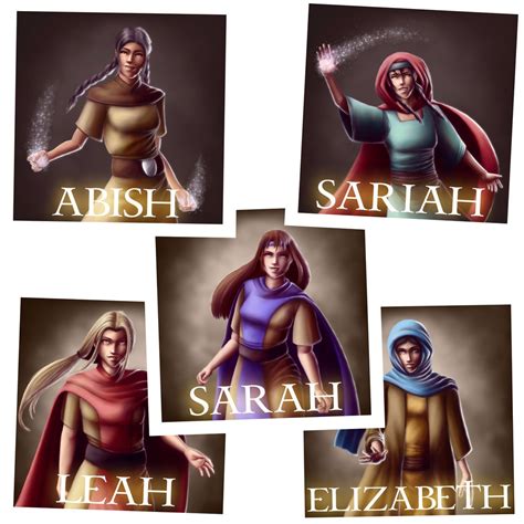 Book Of Mormon Female Heroes Sticker Pack Etsy
