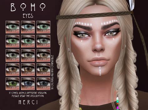 Boho Eyes By Merci At Tsr Sims 4 Updates