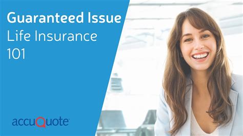 Guaranteed Issue Life Insurance 101 - YouTube