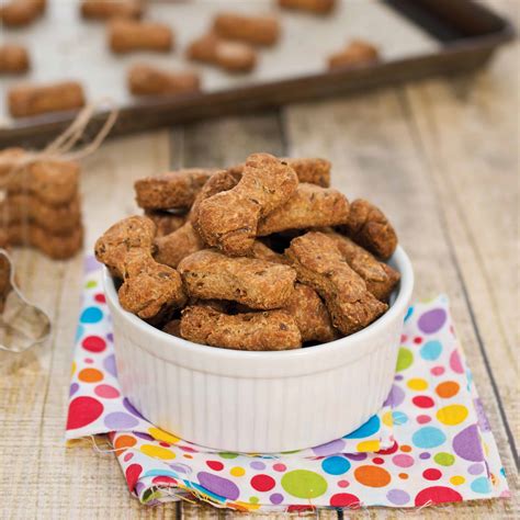 Flax Seed Homemade Dog Biscuits Sweet Peas Kitchen