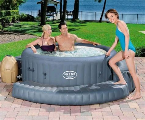 A wide variety of cheap jacuzzi. Bestway Lay Z Spa Jacuzzi Hot Tub 25mm Inflatable Step ...