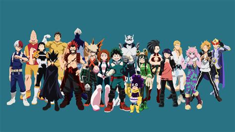 Fondos Bnha Personajes De Anime Fondo De Pantalla De Anime Figuras