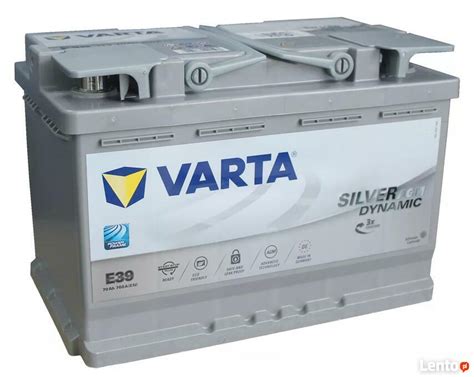 Akumulator Varta Silver Dynamic Agm A7 E39 70Ah 760A DOWÓZ Rzeszów