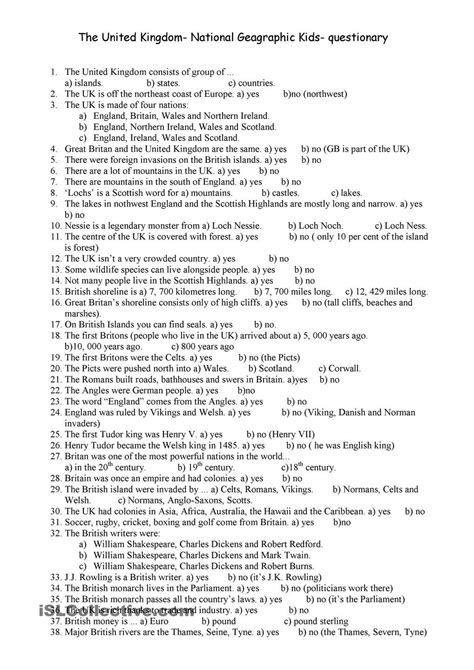 Online gk quiz questions and answers for exam preparation. United Kingdom- general knowledge | Teaching english grammar, English lessons, English language ...