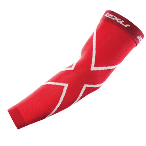 Compression Arm Sleeves Red Xs 2xu Compression Touch Of Modern