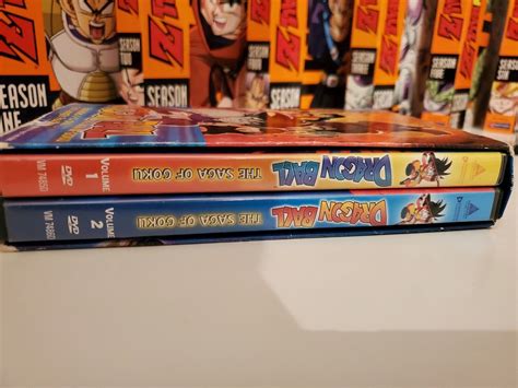 Dragonball Z Dragon Ball Gt Season 1 8 Dvd Box Set Anime Collection