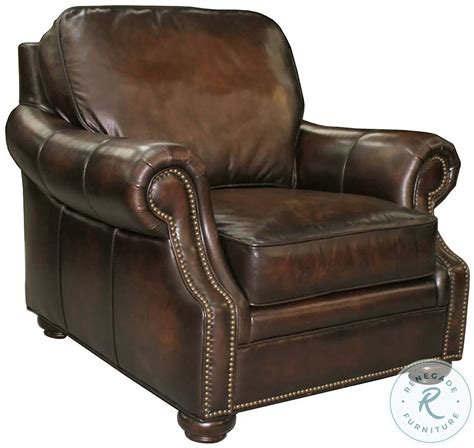 Montgomery Brown Leather Living Room Set