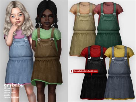 Crybaby Little Gardener Outfit Toddler The Sims 4 Download