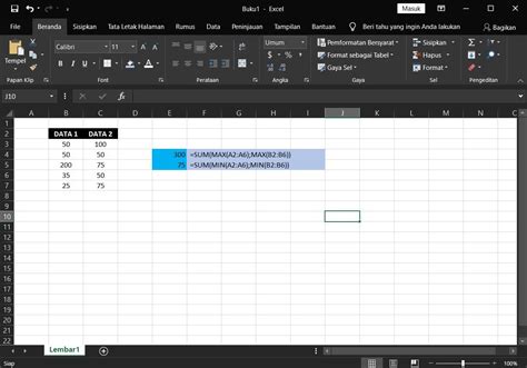 Works Cara Menggunakan Fungsi Rumus Sum Excel