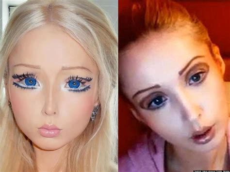 valeria lukyanova human barbie fake site claims internet sensation photoshops her images