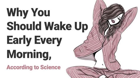 Why You Should Wake Up Early Every Morning According To Science