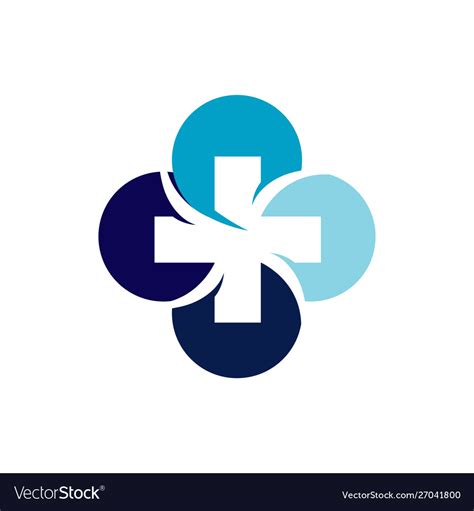 Creative Health Care Medical Logo Design Logo Vector Image