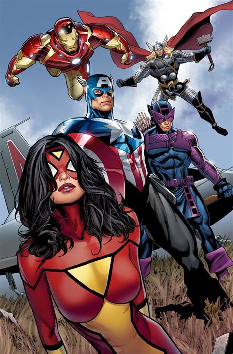 Greg Land Avengers Marvel Superheroes Marvel Comics Art Comics
