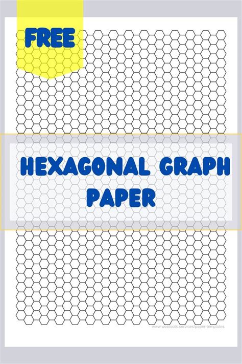 Printable Hexagonal Graph Paper Artofit