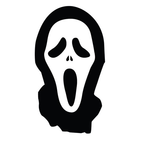 Ghostface Decal Sticker Jason Voorhees Freddy Krueger Car Decal Png