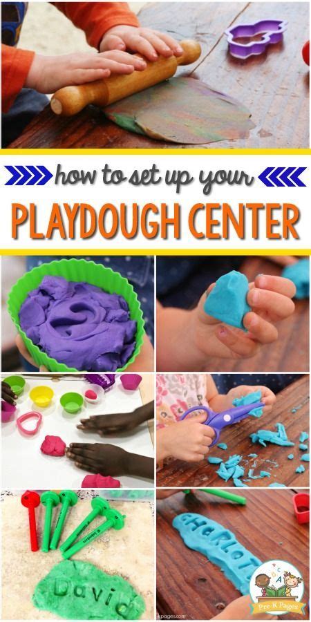 Playdough Center In Preschool Pre K And Kindergarten In 2023 Play