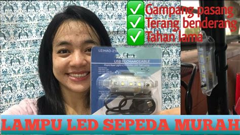 Artikel ini ditulis dengan kolaborasi editor kami dan peneliti yang memenuhi syarat untuk menjamin keakuratan dan kelengkapan. CARA MEMASANG LAMPU LED SEPEDA LIPAT TERANG KEDAP KEDIP ...