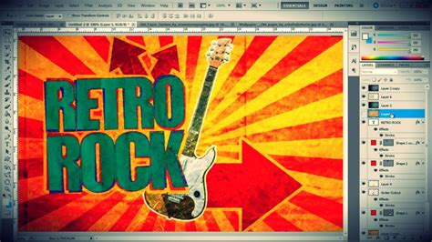 I'm working on creating a poster for a university and have never used powerpoint before. How to Create a Vintage Poster in Photoshop - YouTube