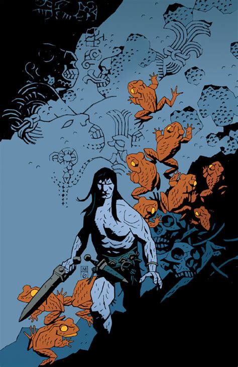 Conan Variant Cover By Mike Mignola Comic Art Community Gallery Of