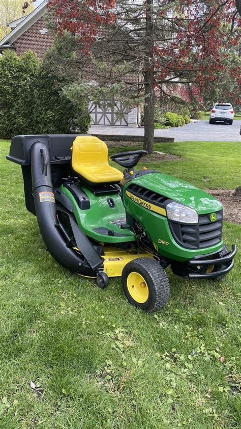 John Deere Riding Lawn Mower Garden Tractor D160 24hp 48” Deck