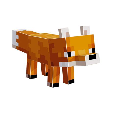 Minecraft Fox 3d Model 3d Model Cgtrader