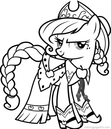 In this video we are coloring the new my little pony series pony life.not sure how the show is going to be but, i can't get over how cute they. Applejack Coloring Pages | My little pony coloring ...