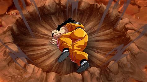 Dragon ball z is one of those anime that was unfortunately running at the same time as the manga, and as a result, the show adds lots of filler and massively drawn out fights to pad out the show. Yamcha Demonstrates A Hard Knockdown - Dragon Ball Fighterz Yamcha Death (#1545637) - HD ...