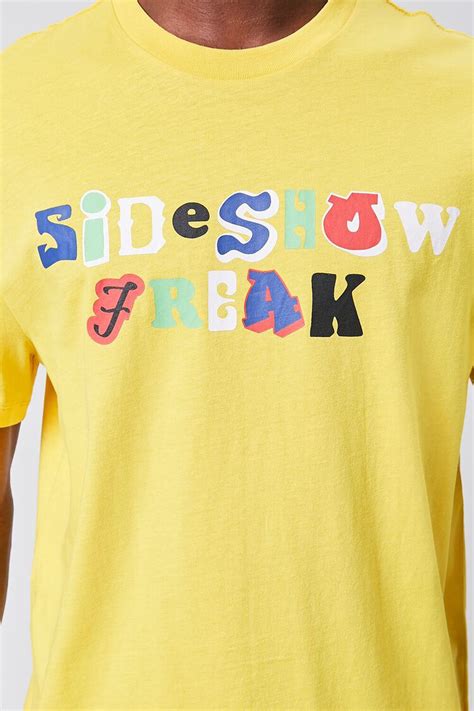 Organically Grown Cotton Sideshow Graphic Tee