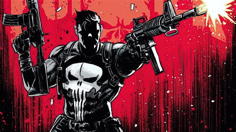 Punisher Red Fanart K Hd Superheroes K Wallpapers Images Backgrounds Photos And Pictures