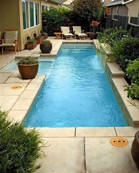 Excellent Small Swimming Pools Ideas For Small Backyards