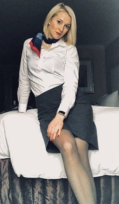 Airline Attendant Flight Attendant Uniform Flight Girls Suits For