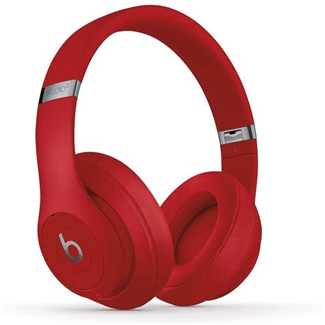 Beats By Dr Dre Studio 3 Wireless Red Headphones Headphones Free