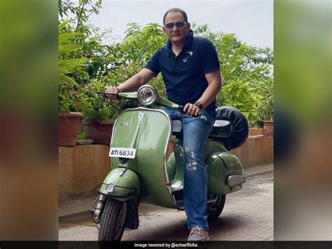 Mohammed Azharuddin Gets Nostalgic Shares Pictures Of His Scooter From