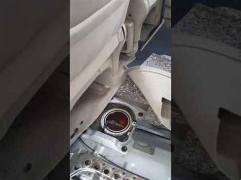 It cranks and starts after getting a bit and i think holding down or. Nissan serena 2004 fuel pump location and replacement ...