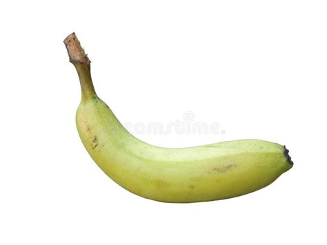 Green Banana Fruit Isolated Stock Photo Image Of Bannannas Bunch