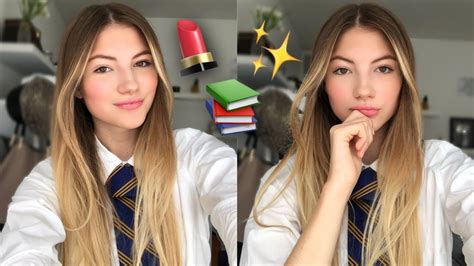 Quick And Easy Back To School Makeup Look Youtube