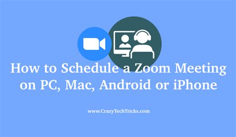 Zoom is the leader in modern enterprise video communications, with an easy, reliable cloud platform for video and audio conferencing, chat, and webinars across mobile, desktop, and room systems. How to Schedule a Zoom Meeting on PC, Mac, Android or ...