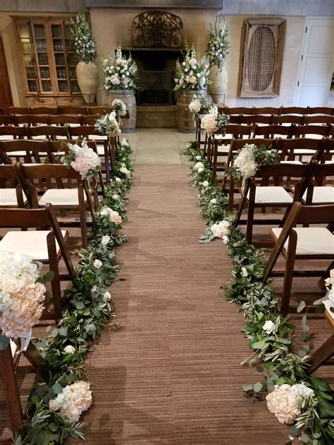 Sonoma Wedding Ramekins Indoor Wedding Aisle Floral Featuring