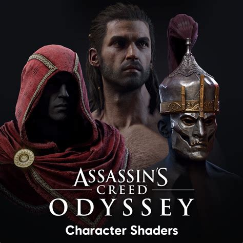 assassin s creed odyssey character shaders mathieu goulet on artstation at