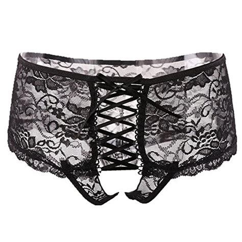 Sexy Lingerie Erotic Women Underwear Intimates Panties Transparent Lace