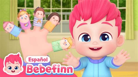 La Familia Dedo Canciones Infantiles Bebefinn en español YouTube