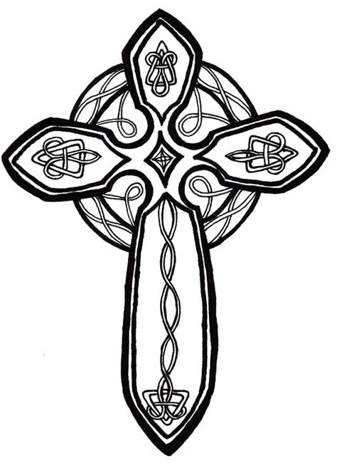 Smalltalkwitht Get Celtic Crosses Coloring Pages Png