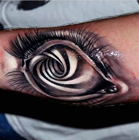 Trippy Eye Piece By Andrzej Niuniek Inked Inkedmag Tattoo Eye